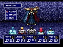 The battle against Lashiec in .