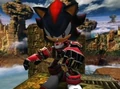 Shadow as a HUcast in Sonic Adventure 2