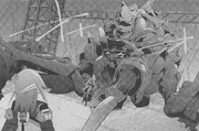 Seana is overwhelmed by the presence of Dark Ragne and a mysterious "Dark Falz