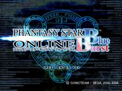 Phantasy Star Online: Blue Burst