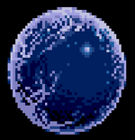 Palm as it appeared before the explosion in the second millennium.