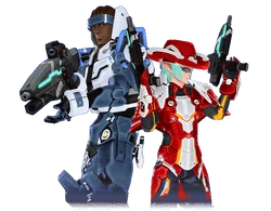 Gunners are highly mobile, close-range specialists.