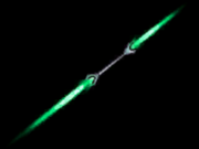 Double Saber, as its name implies, is a standard double saber weapon.