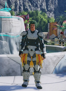 Unnamed aelio forest green human