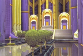 An ancient facility hidden on the moon