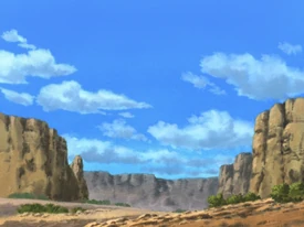 The ravaged wasteland
