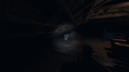 Ouija Board in Bleasdale Farmhouse, Attic. On bin. 4