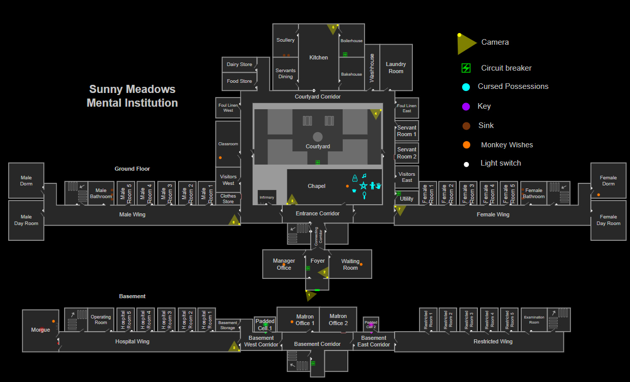 Sunny Meadows Mental Institution | Phasmophobia Вики | Fandom