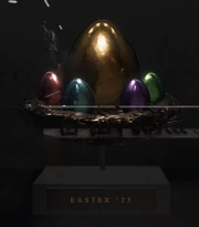 The Easter 2023 Trophy.