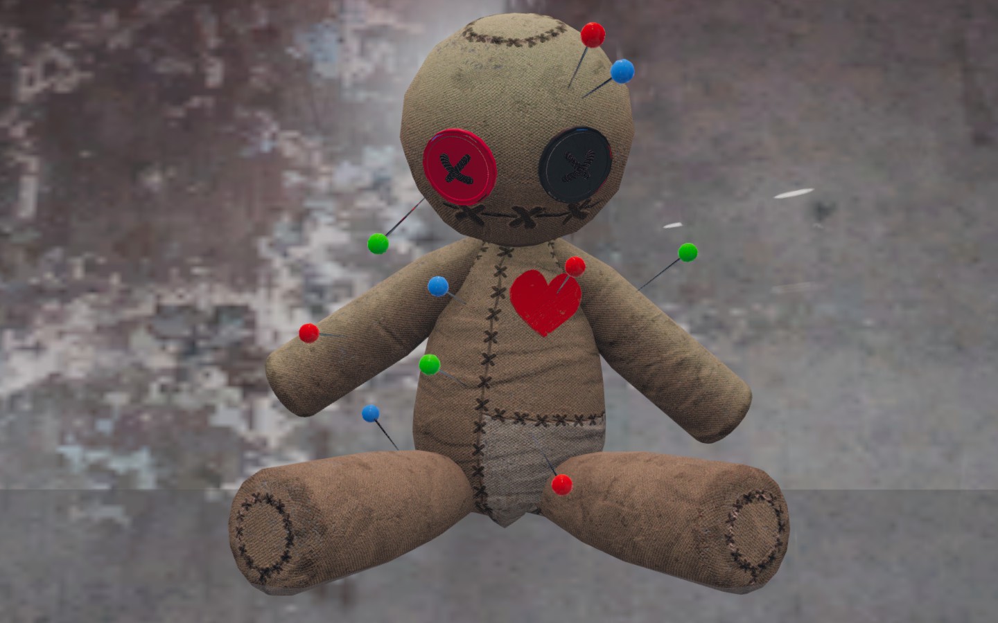 Кукла вуду милая. Кукла вуду из игры. Что делает кукла вуду в фазмофобия. Для чего нужна кукла вуду в phasmophobia. Кукла вуду фазмофобия стикер.