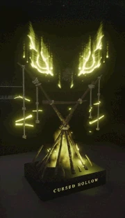 The fully upgraded Cursed Hollow Trophy.