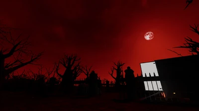 Brownstone High School avec la météo Lune de sang.