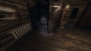 Ouija Board in Bleasdale Farmhouse, Second Floor, Master Bedroom. On the ground near a Voodoo Doll. 3