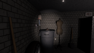 The Voodoo Doll spawns on the trash can in the Garage.