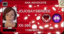 AHA Advocate ID Card