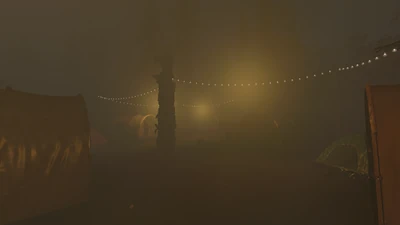 Maple Lodge Campsite avec la météo Brouillard.