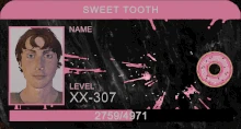Sweet Tooth ID Card