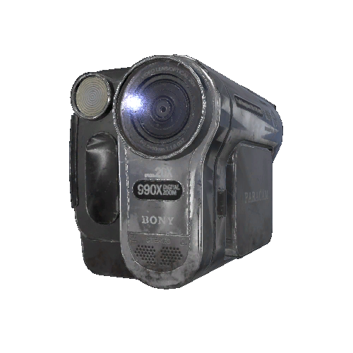 Movie camera Film Cinema, Film Camera, black video camcorder on stand  transparent background PNG clipart