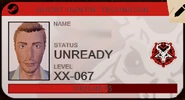 Prestige 5 ID Card with old background