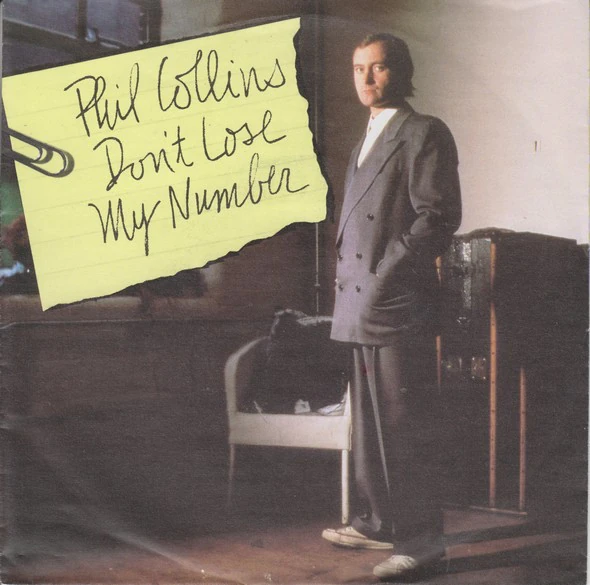 Don't Lose My Number | Phil Collins Wiki | Fandom