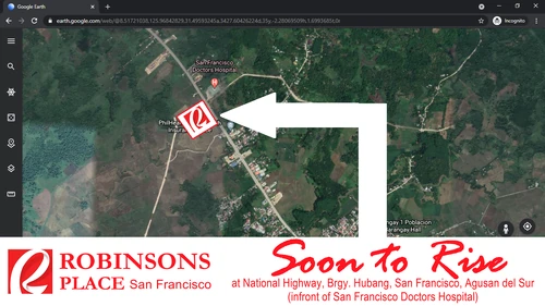 San Francisco Agusan Del Sur Map Robinsons Place San Francisco | Philippine Television Wiki | Fandom