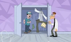 Doofenschmirtz' Kleidung tanzt