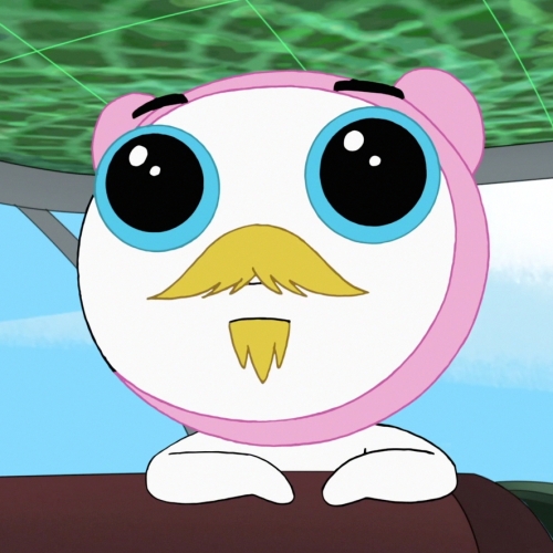 Meap with a mustache made in Georgia. 