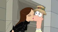 Vanessa kisses Ferb
