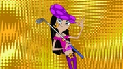 Stacy als Minigolf-Disco-Queen!
