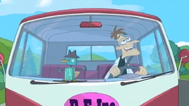 Chatting with Perry bobblehead