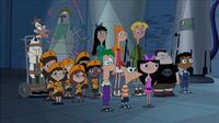 Phineas, Ferb, and Friends Line Up to Get Memory Erased