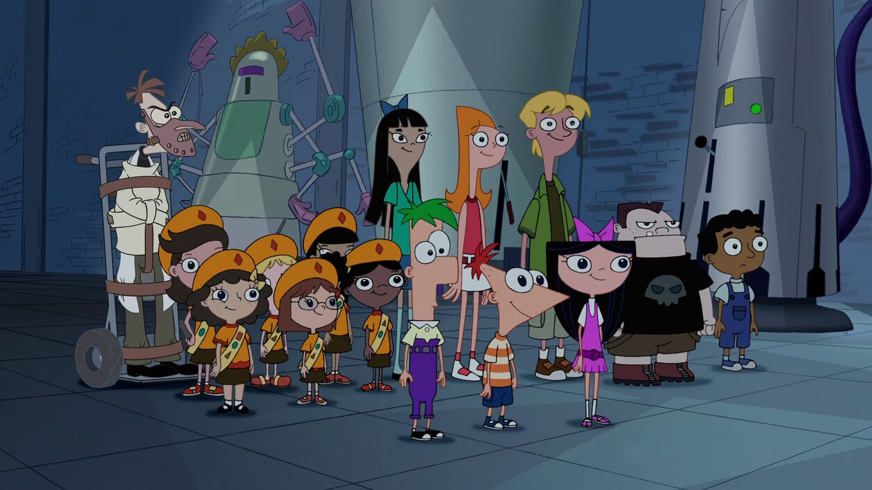 Phineas and ferb top t shirts adults