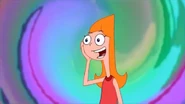 Candace begins a psychedelic moment.