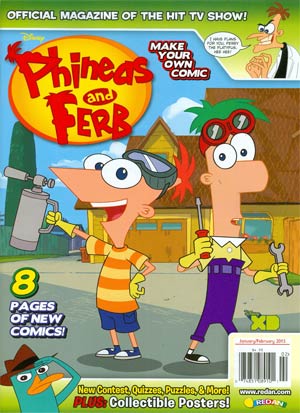 Phineas and Ferb (magazine)/January and February 2015 | Phineas and ...