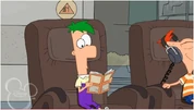 Ferb at the store