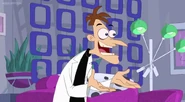 Doofenshmirtz states that's he ready to talk with Vanessa about her intent to move out.