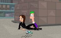 Ferb and Vanessa's search for the pizzazium infinionite begins.