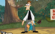 Perry reverts back to "Steven" so Doof can say goodbye