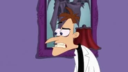 Doof realizes that despite his success in taking over the Tri-State Area, he is quite unhappy with it.