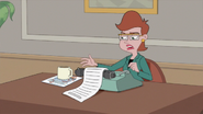 Roger's secretary, Melanie.