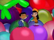 Baljeet and Ginger dancing