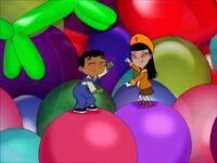 Baljeet and Ginger dancing