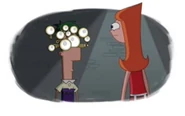 One of the images used for the first half
