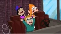 Candace, Stacy and Dennis scream