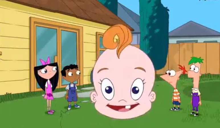 Giant Floating Baby Head Phineas And Ferb Wiki Fandom.