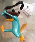 Mouseketeer Agent P ornament