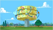 Phineas and Ferb's maze.