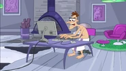 Doofenshmirtz researches The Regurgitator