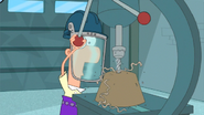 Ferb drilling.