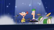 Phineas and his brother perform.